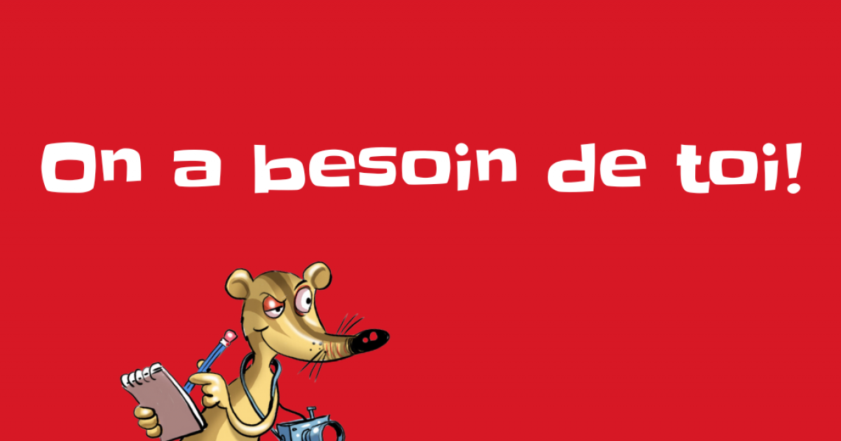 Sondage: On a besoin de toi! | Articles | Les as de l'info